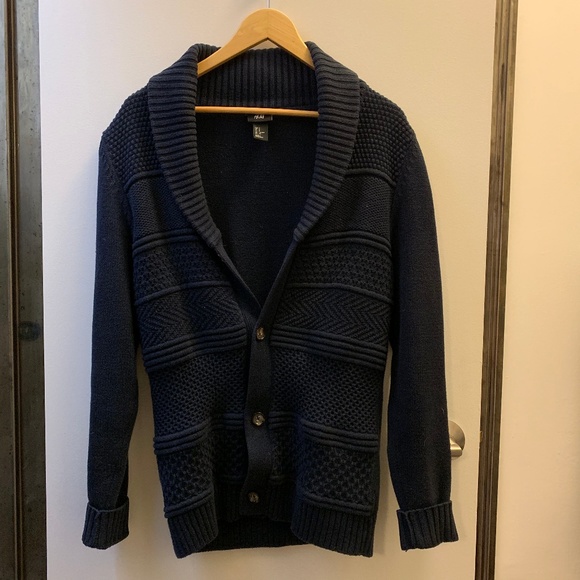 H&M Other - H&M Navy Blue Cardigan